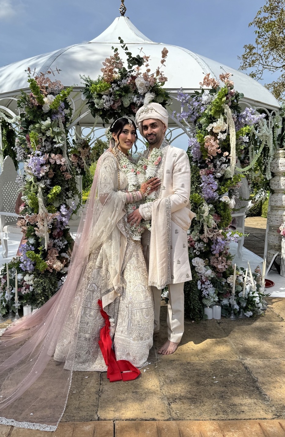 real paintings painted at a wedding