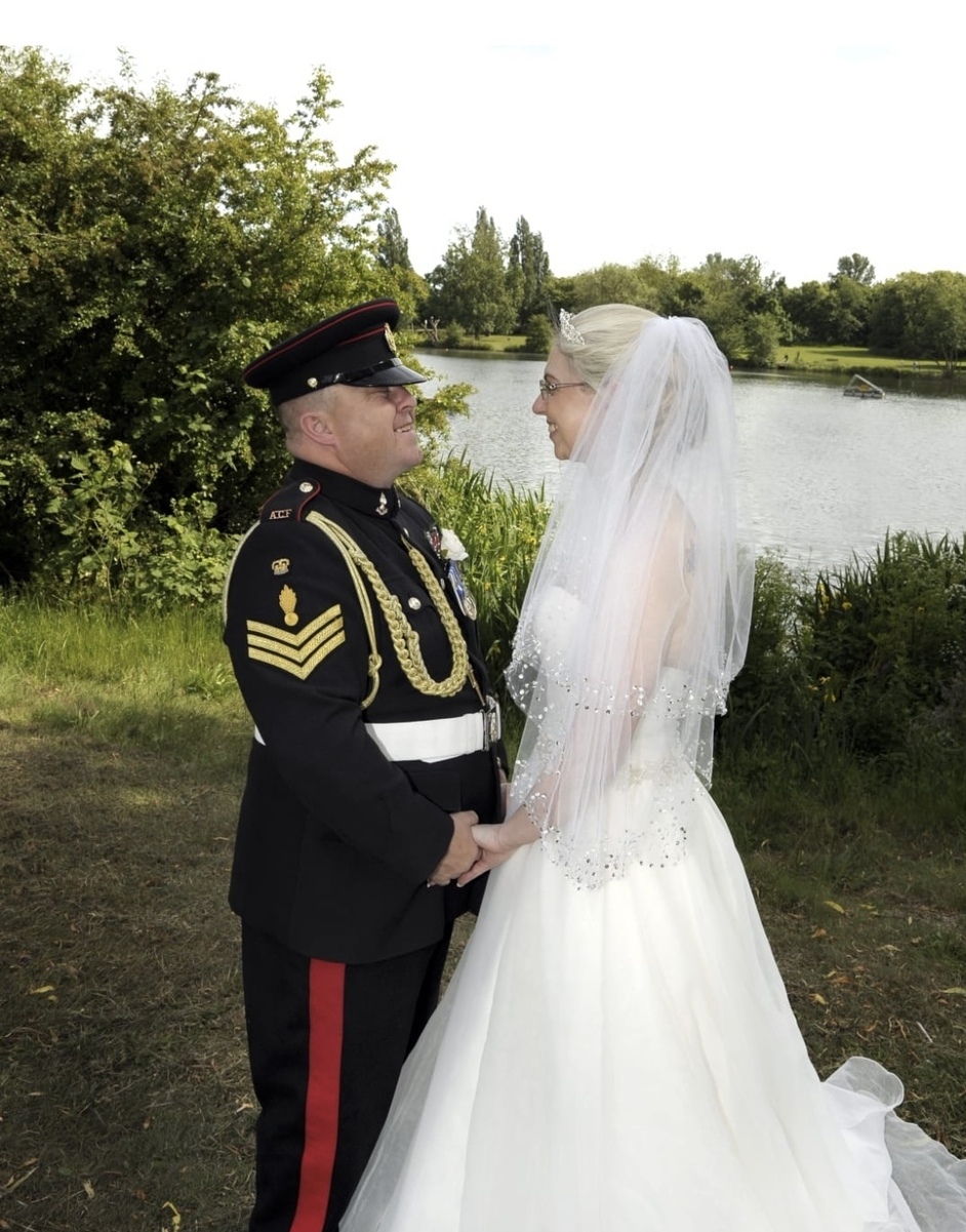 real paintings painted at a wedding