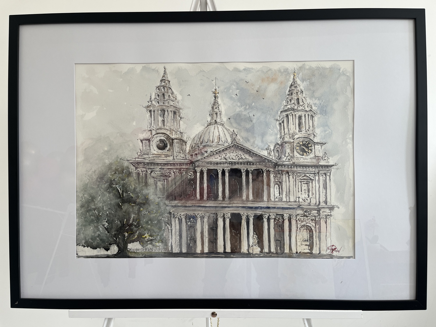 A2 Commission with Frame and Mount A2 Commission with Frame and Mount